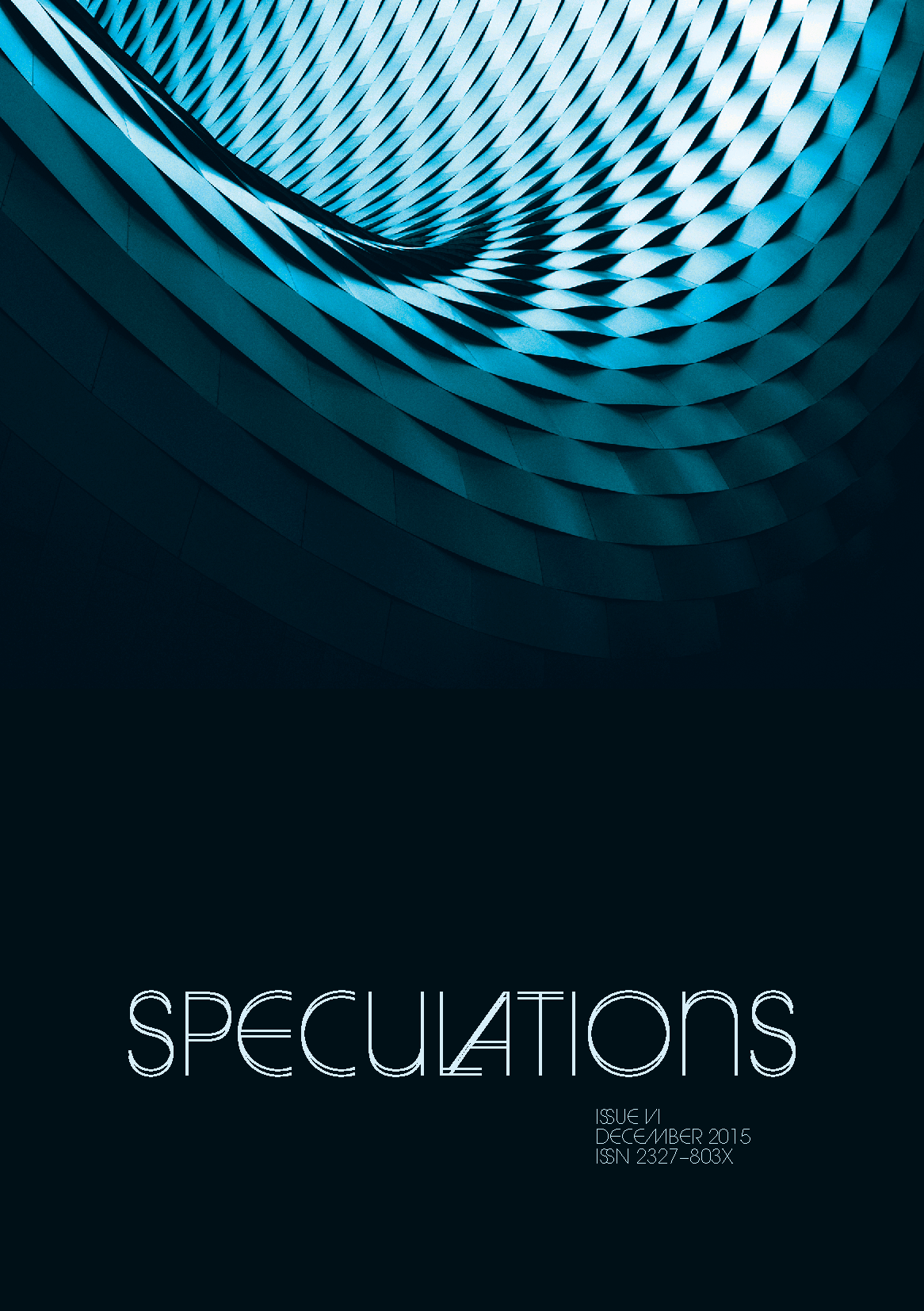 Speculations VI (punctum books, 2015)