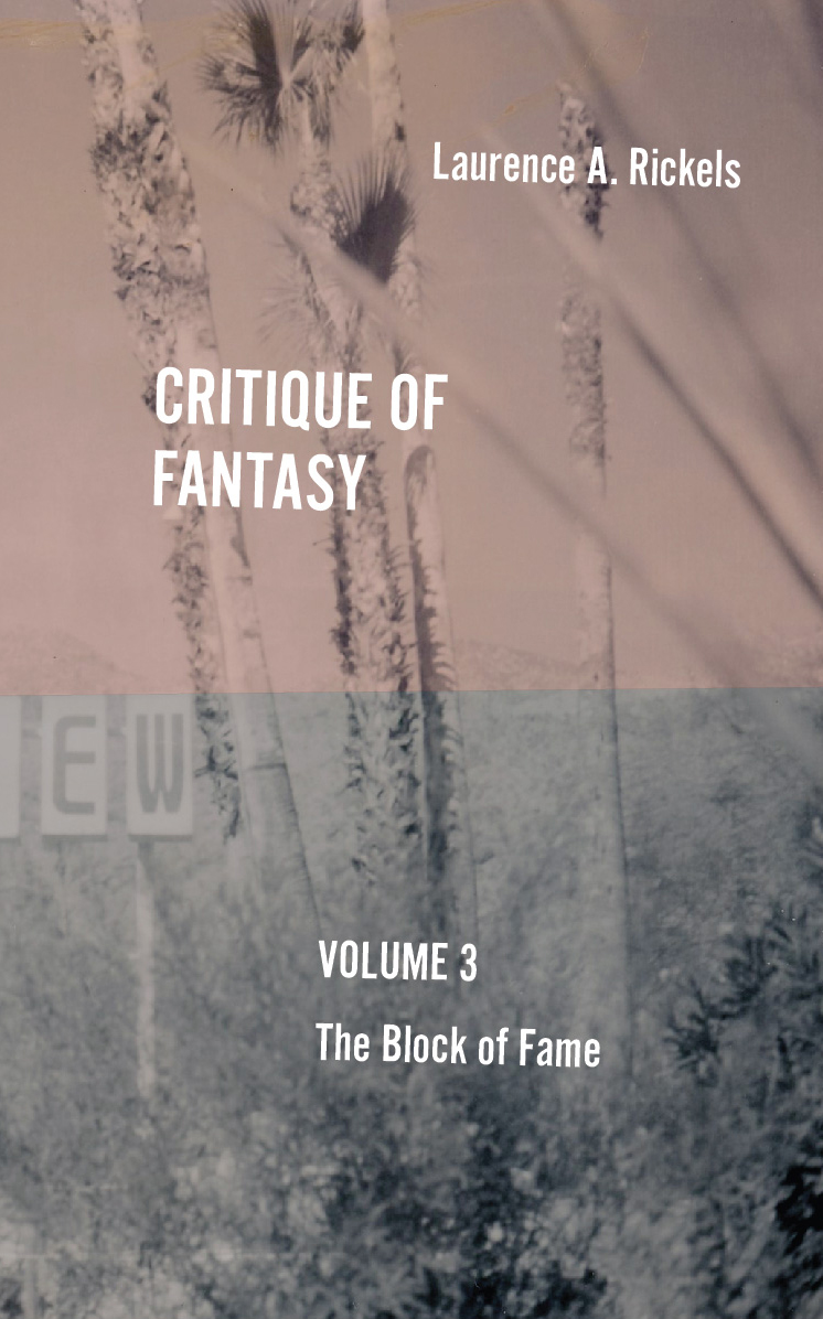 cover for Critique of Fantasy, Vol. 3: The Block of Fame