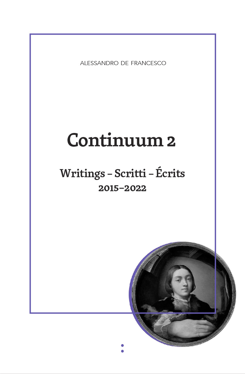 Continuum 2: Writings – Scritti – Écrits 2015–2022 (punctum books, n.d.)